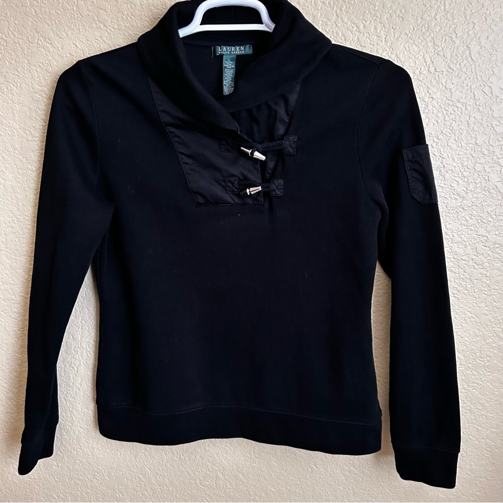 Lauren Ralph Lauren Lightweight Black Sweater
